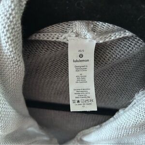 Lululemon Gray Knit Sweater